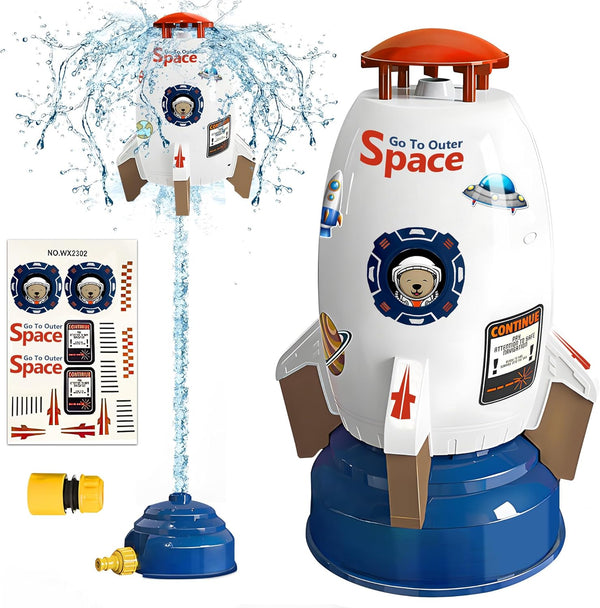 DIY Backyard Rocket Sprinkler